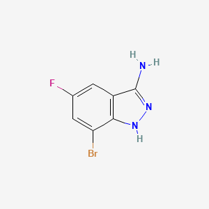 7-bromo-5-fluoro-1H-indazol-3-amine