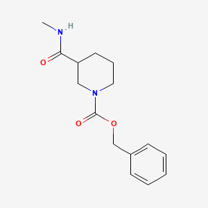 molecular formula C15H20N2O3 B8202865 Benzyl 3-(methylcarbamoyl)piperidine-1-carboxylate 