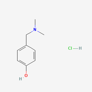 molecular formula C9H14ClNO B8202938 4-(Dimethylaminomethyl)phenol CAS No. 7465-00-1