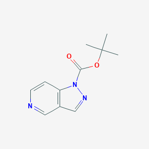 molecular formula C11H13N3O2 B8202956 Tert-butyl pyrazolo[4,3-c]pyridine-1-carboxylate 