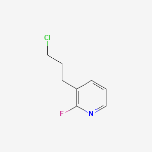 3-(3-Chloropropyl)-2-fluoropyridine