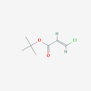 molecular formula C7H11ClO2 B8203101 tert-Butyl 3-chloroacrylate 