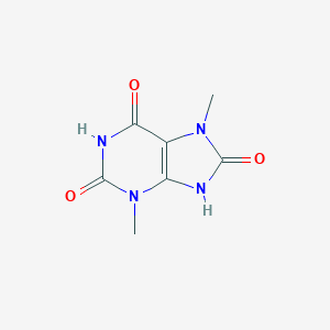 molecular formula C7H8N4O3 B082032 3,7-Dimethyluric acid CAS No. 13087-49-5
