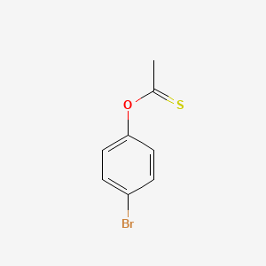molecular formula C8H7BrOS B8203345 4-Bromophenyl ethanethioate 