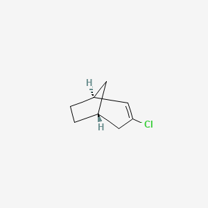 molecular formula C8H11Cl B8203349 (1S,5R)-3-chlorobicyclo[3.2.1]oct-2-ene 