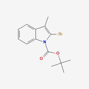 tert-Butyl 2-bromo-3-methyl-1H-indole-1-carboxylate
