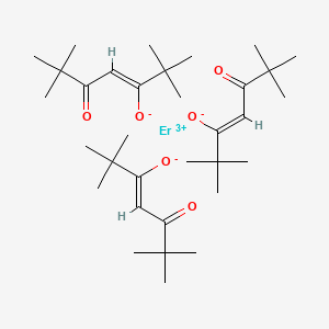 molecular formula C33H57ErO6 B8203399 erbium(3+);(Z)-2,2,6,6-tetramethyl-5-oxohept-3-en-3-olate 