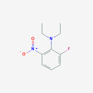 molecular formula C10H13FN2O2 B8203428 N,N-Diethyl-2-fluoro-6-nitroaniline 