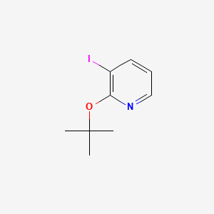 molecular formula C9H12INO B8203475 2-tert-Butoxy-3-iodopyridine 