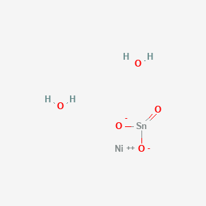 molecular formula H4NiO5Sn B8203480 Nickel tin oxide dihydrate 