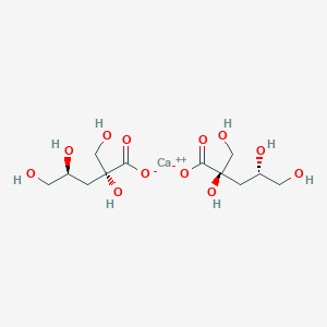 molecular formula C12H22CaO12 B8203523 Bis(2-hydroxymethyl-3-deoxy-D-threo-pentonic acid) calcium salt 