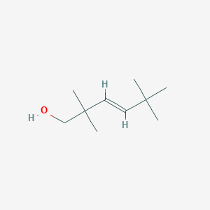 molecular formula C10H20O B8203578 2,2,5-Trimethyl-3-hexen-1-OL 
