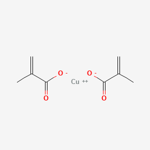 molecular formula C8H10CuO4 B8203630 Copper(2+) methacrylate CAS No. 53721-10-1