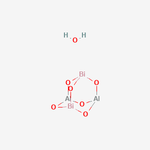 molecular formula Al2Bi2H2O7 B8203647 Bismuth aluminum oxide hydrate 
