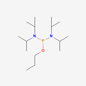 molecular formula C15H35N2OP B8203672 n-Propyl N,N,N',N'-tetraisopropylphosphorodiamidite 