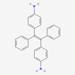 molecular formula C26H22N2 B8203736 (E)-1,2-Diphenyl-1,2-bis(4-aminophenyl)ethene 