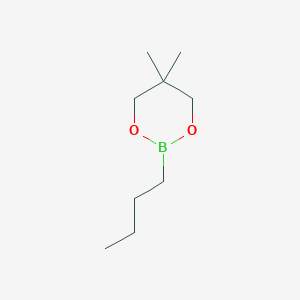 molecular formula C9H19BO2 B8203814 2-Butyl-5,5-dimethyl-1,3,2-dioxaborinane 