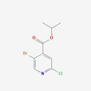 Isopropyl 5-bromo-2-chloroisonicotinate
