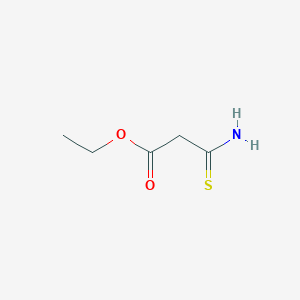 molecular formula C5H9NO2S B082040 Ethyl 3-amino-3-thioxopropanoate CAS No. 13621-50-6