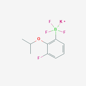 Potassium 3-fluoro-2-isopropoxyphenyltrifluoroborate