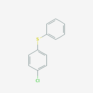 molecular formula C12H9ClS B082043 苯，1-氯-4-(苯硫基)- CAS No. 13343-26-5