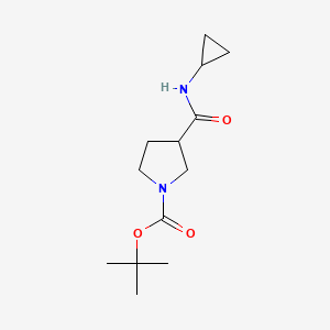 tert-Butyl 3-[(cyclopropylamino)carbonyl]pyrrolidine-1-carboxylate