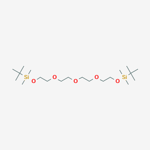 molecular formula C20H46O5Si2 B8204593 tert-Butyl-[2-[2-[2-[2-(tert-butyldimethylsilyl)oxyethoxy]ethoxy]ethoxy]ethoxy]dimethylsilane 