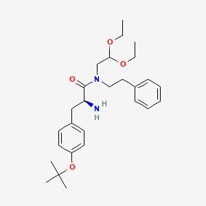 (S)-alfa-Amino-N-(2,2-diethoxyethyl)-4-(1,1-dimethylethoxy)-N-(2-phenylethyl)-benzenepropanamide
