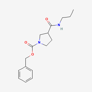 Benzyl 3-(propylcarbamoyl)pyrrolidine-1-carboxylate
