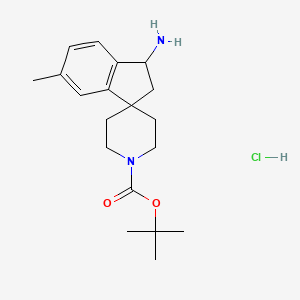 Tert-Butyl3-Amino-6-Methyl-2,3-Dihydrospiro[Indene-1,4-Piperidine]-1-Carboxylate Hydrochloride