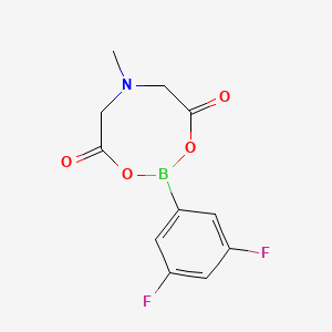 2-(3,5-Difluorophenyl)-6-methyl-1,3,6,2-dioxazaborocane-4,8-dione