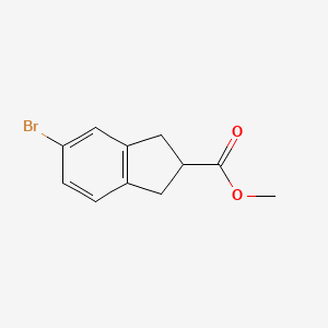 methyl 5-bromo-2,3-dihydro-1H-indene-2-carboxylate