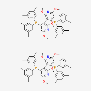 molecular formula C92H100N4O8P4 B8205221 CID 163341893 