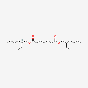 molecular formula C23H44O4 B8205320 Heptanedioic acid, bis(2-ethylhexyl) ester CAS No. 72630-12-7