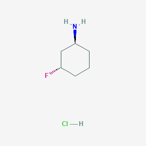 trans-3-Fluorocyclohexanamine hydrochloride