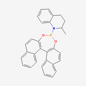 molecular formula C30H24NO2P B8205414 (2R)-1-(11bR)-(Dinaphtho[2,1-d 