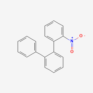 molecular formula C18H13NO2 B8205566 2-Nitro-1,1':2',1''-terphenyl 