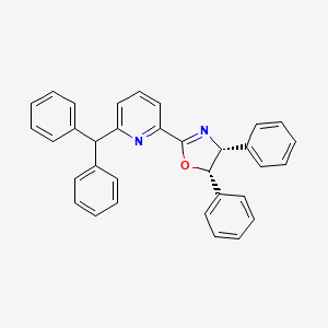 (4R,5S)-2-(6-Benzhydrylpyridin-2-yl)-4,5-diphenyl-4,5-dihydrooxazole