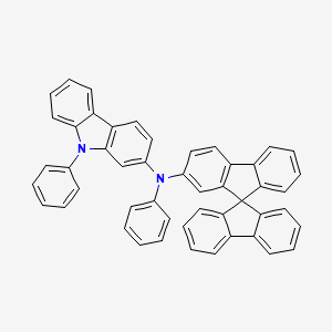 N-(9,9'-Spirobi[fluoren]-2-yl)-N,9-diphenyl-9H-carbazol-2-amine