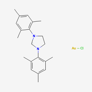 molecular formula C21H26AuClN2 B8206050 CID 73212166 