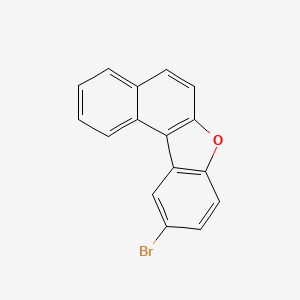 molecular formula C16H9BrO B8206062 10-Bromonaphtho[2,1-b]benzofuran 