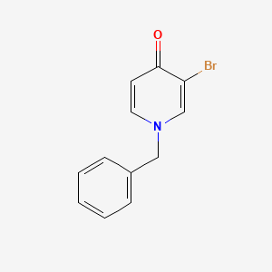 molecular formula C12H10BrNO B8206121 1-Benzyl-3-bromopyridin-4-one 