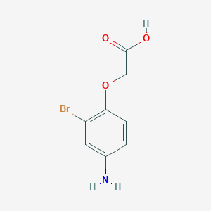 4-Amino-2-bromophenoxyacetic acid