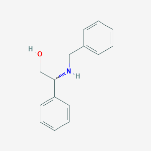 molecular formula C15H17NO B082062 (R)-(-)-N-苄基-2-苯基甘氨醇 CAS No. 14231-57-3