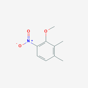 molecular formula C9H11NO3 B8206209 2,3-Dimethyl-6-nitroanisole 