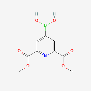 [2,6-Bis(methoxycarbonyl)pyridin-4-YL]boronic acid