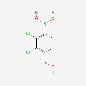 [2,3-Dichloro-4-(hydroxymethyl)phenyl]boronic acid