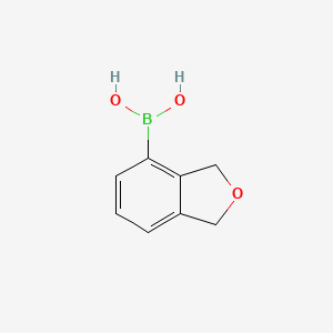 molecular formula C8H9BO3 B8206421 (1,3-Dihydroisobenzofuran-4-yl)boronic acid 