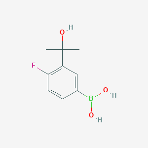 (4-Fluoro-3-(2-hydroxypropan-2-yl)phenyl)boronic acid
