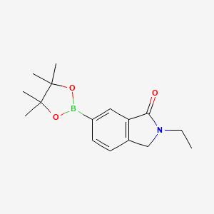 2-ethyl-6-(4,4,5,5-tetramethyl-1,3,2-dioxaborolan-2-yl)-3H-isoindol-1-one